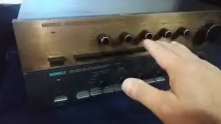 AMPLIFICADOR GRADIENTE PRO 2000 MK II PRES NASHVILLE NP 1900 MASTER 120 SOM VINTAGE 80
