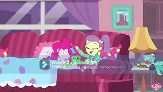 MLP EQG Pinkie Sitting ending with 1945 Bugs Bunny Drum Version