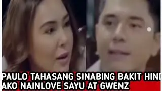 PAULO AVELINO NAGPAKA TOTOO LNG DI SIYA NA I LOVE KAHIT NAHALIKAN NI GWEN ZAMORA  AT LEAST NAGSABII