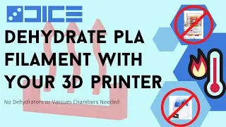 Remove Stringing from 3d prints, remove moisture from filament