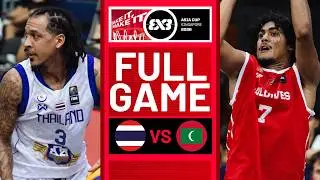 Thailand 🇹🇭 vs Maldives 🇲🇻 | Men Full Game | FIBA 3x3 Asia Cup 2026 | #3x3Basketball
