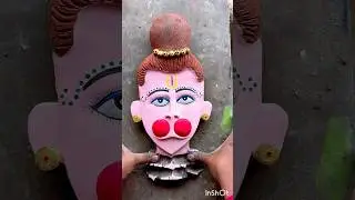 Hanuman murti making/bajrangbali idol making/hanuman idol making #shorts