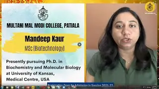 Students Speak - Mandeep Kaur