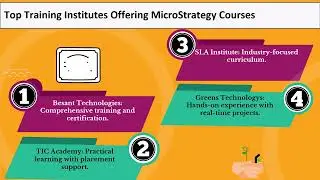 Best MicroStrategy Training Institutes in Chennai | MicroStrategy Training in Chennai