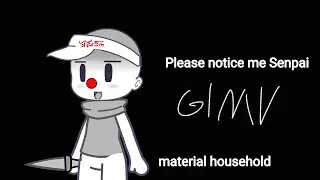 Please Notice Me Senpai! Blockate Material Household 