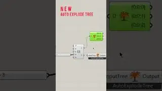 New Battery Auto Explode Tree By Grasshopper  Plugin Development C# #architecture #3dmodeling