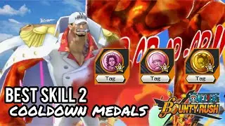 EX AKAINU GAMEPLAY with the BEST SKILL 2 CD MEDAL SET in ONE PIECE Bounty Rush (OPBR)