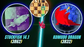 Stockfish 14.1 vs Komodo Dragon || Insane QUEEN MOVE!!! ||  CCC 17 Rapid Finals
