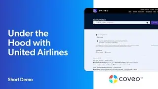 Improving Search Functionality with Coveo at United Airlines