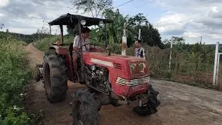 m&aacute;y c&agrave;y SHIBAURA SD3000 2cầu tay l&aacute;i trợ lực về Lộc Thạnh mần d&acirc;u 