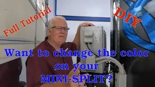 How to change the color on your mini split