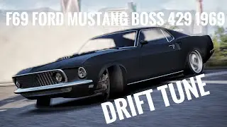 F69 (Ford Mustang Boss 429 1969) Gameplay CarX Street Tune Drift || CarX Street 1.12.2