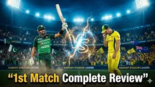 Pakistan vs Australia 1st T20 Match Review | Full Match Analysis | Pak vs Aus Lahore