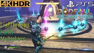 Godfall: Challenger Edition (PS5) Lightbringer Earth 4K 60FPS HDR Gameplay Walkthrough-No Commentary
