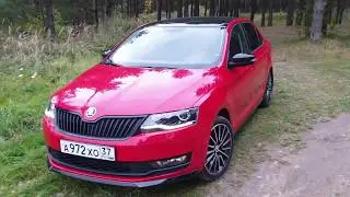 Первые доработки для Шкода Рапид Монте-Карло (Skoda Rapid Monte-Carlo 1.4 TSI + DSG 7)