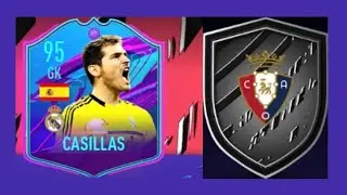 Iker Casillas OSASUNA SBC MAD FUT 21 💚 Objectives [13/20] Future Icon 95 CASILLAS
