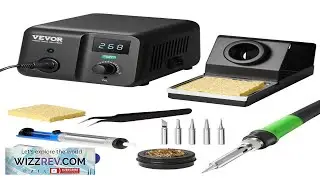 VEVOR Digital Soldering Iron Station  70W Temp 122F 932F