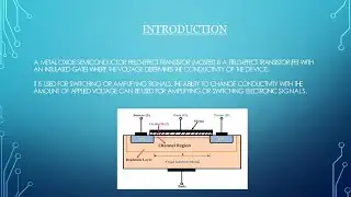 OPERATION OF MOSFET || CMOS VLSI || TAPATI PAUL|| CGEC||