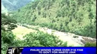 Philex gives P1-B check to gov't to settle fine