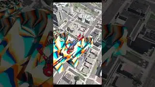 Iron Spiderman 🕷️ vs Minion 😂 | GTA 5 Water Slide Ragdoll Madness 💦