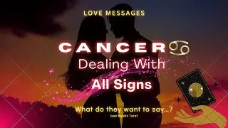 Cancer ♋️ Their Current Feelings & Hidden Emotions! 🥹 #allsigns #cancertarot #tarot #tarotreading 