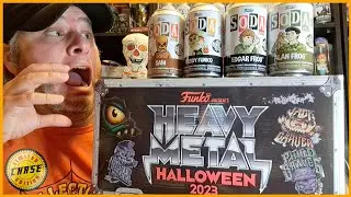 Halloween Spooktacular! Funko Heavy Metal Halloween Box of Fun, Funko Soda Unboxing