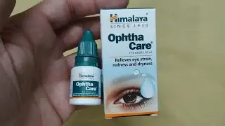 Himalaya Ophtha Care Eye Drops For Eye Strain, Red Eyes, Dry Eyes , Itching Eye