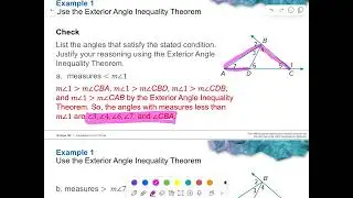 6-4 The Inequalities in One Triangle