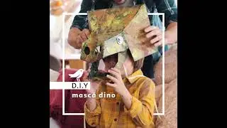 Auchan DIY: Cum se face o mască dino