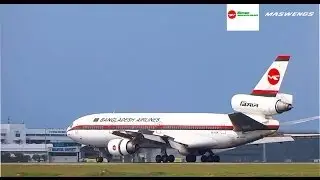 Biman Bangladesh McDonnell Douglas DC-10 S2-ACR as BG86 Landing KUL WMKK RWY32L 11122013