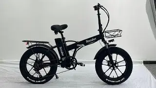 Folding electric bicycle Rooder r809-s1 48v 15ah removable battery EU and US warehouse warehouse