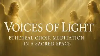 Voices of Light | Ethereal Choir Meditation in a Sacred Space | angels frequencies vibrational tune 