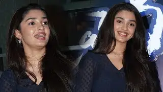 Krithi Shetty at Uppena Movie Success Party Celebrations | Filmyfocus.com