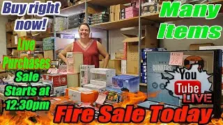 Live Fire Sale Buy Direct From Me Home D&eacute;cor, $1 Brand New Clothing, Toys, And more!