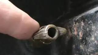 drain the water from boat 3.0 engine