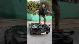 JE FRACASSE L&rsquo;AILERON DE LA LAMBO 😱😨