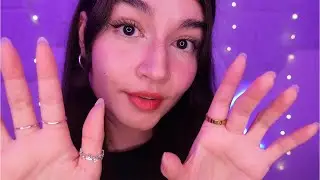 ASMR Extremely FIZZY Sounds/Face Touching (Lots Of MOUTH SOUNDS)