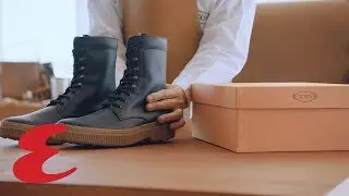 Handmade: Italian Leather Boot | Esquire + Tod's