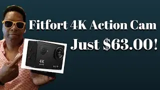 Fitfort 4K Action Cam - Under $75.00!