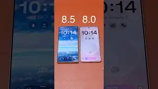 S25 Ultra One UI 8.5 Lock Screen vs S25 Edge One UI 8