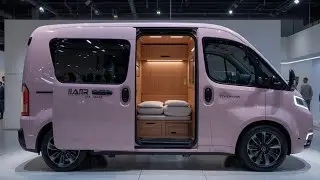 2025 Pink Camper Van Review | The Most Stylish Luxury Van Life Upgrade!