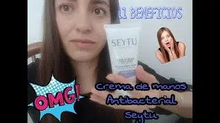 Crema de manos ANTIBACTERIAL SEYTU Para que sirve  11 BENEFICIOS