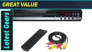 `Amdsoc Home DVD Player: The Ultimate Compact Media Solution for Your TV!