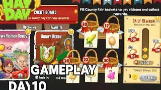 Hay Day Day 10: The Most Fun Day at the Fair 🎡🎁