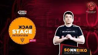 Backstage Q&A with Sonneiko | BetBoom Team | Dota2 | The International 2022 | GosuGamers India