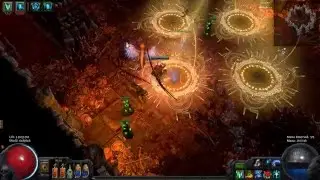Path of Exile - The Apex of Sacrifice bosses with triple Bladefall crit totems [Talisman SC]