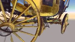 1910 Yellowstone Western Style Stage Coach