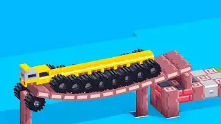 Fancade Drive Can This Giant Vehicle Survive the Ultimate Roller Bridge Test?