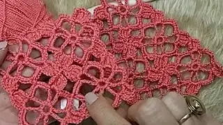 Teje cuadradito a crochet solo con 2 vueltas, para cualquier proyecto #tejidos #crochet #ganchillo