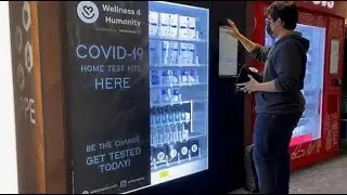 Oakland Airport Selling Covid Tests from Vending Machines?! (CLIP)